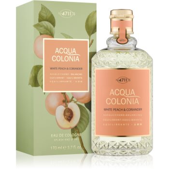 4711 Acqua Colonia White Peach & Coriander eau de cologne unisex - imagine 3